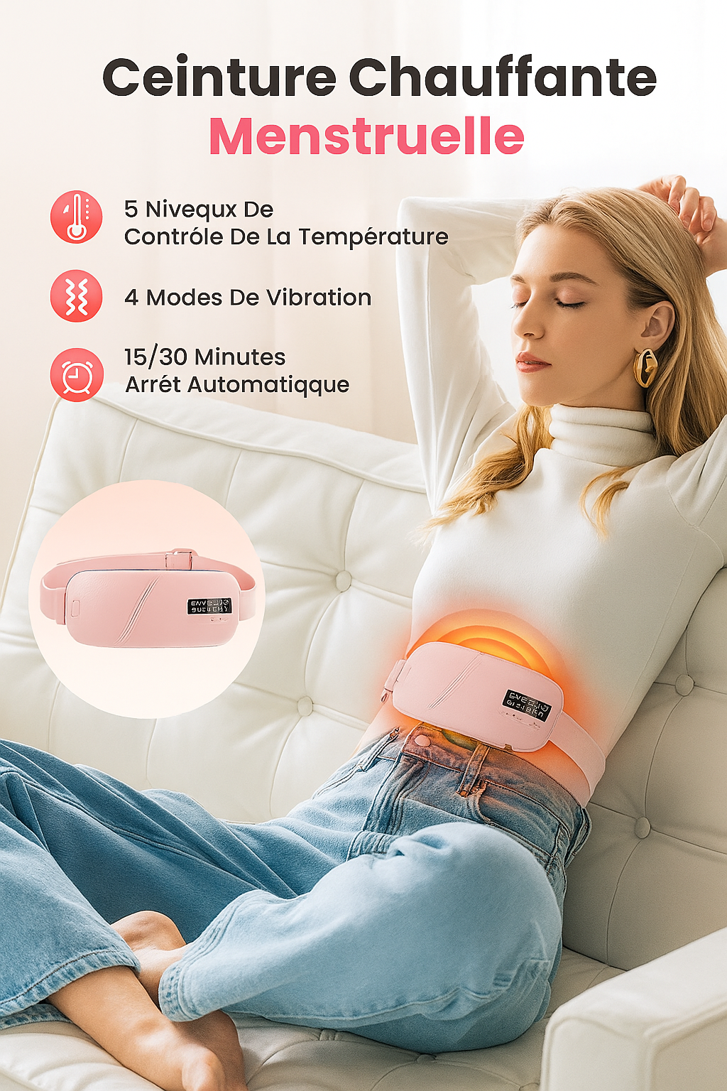 NüBelt - La ceinture de menstruation pour femmes NÜMA